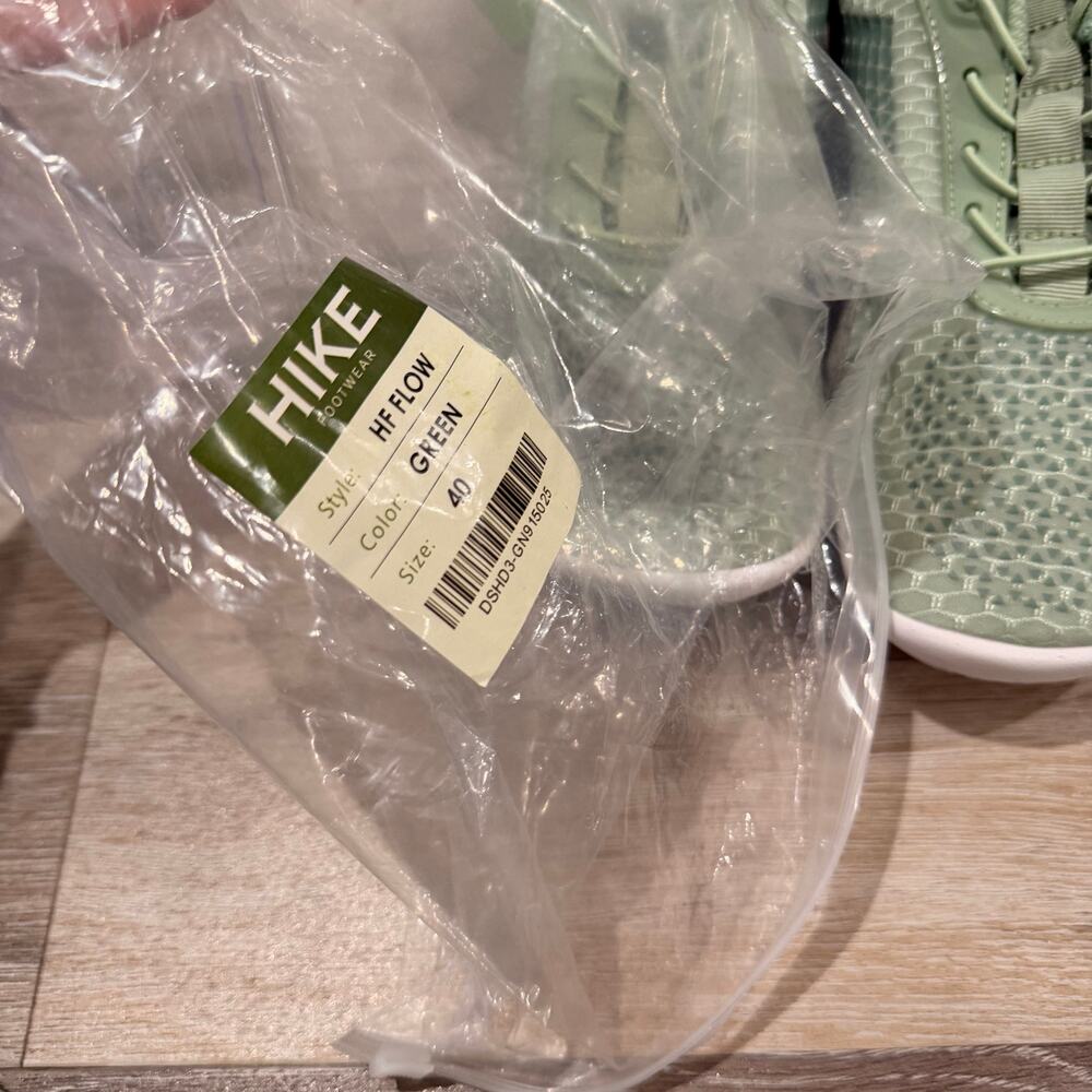 Hike Footwear Sage Green Athletic Shoes Size 40 - Picture 2 of 4